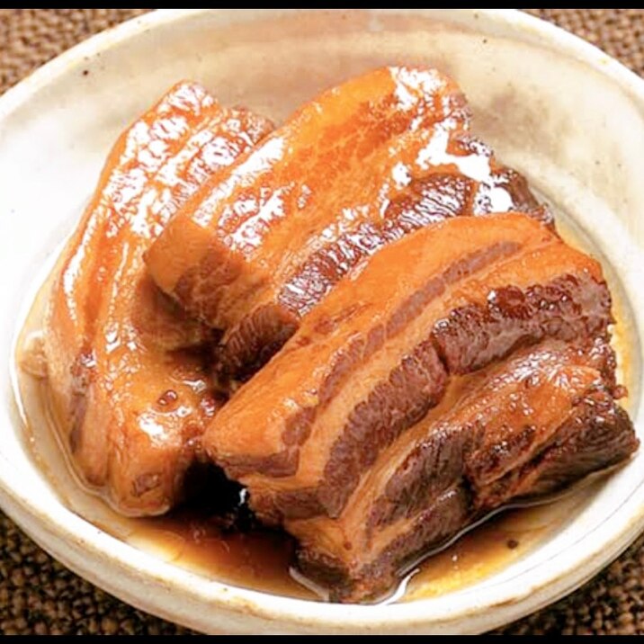めんつゆだけ!噛まずに飲めるトロトロ角煮♫